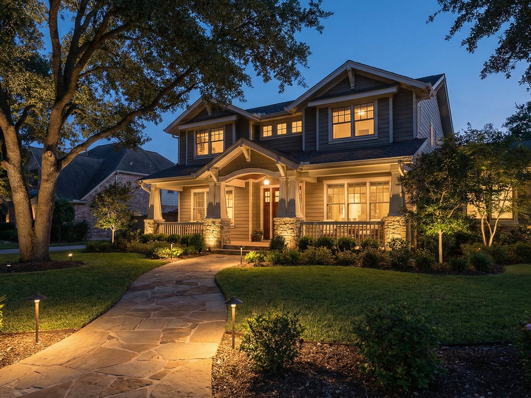 Architectural & Facade Lighting — example of the finished effect