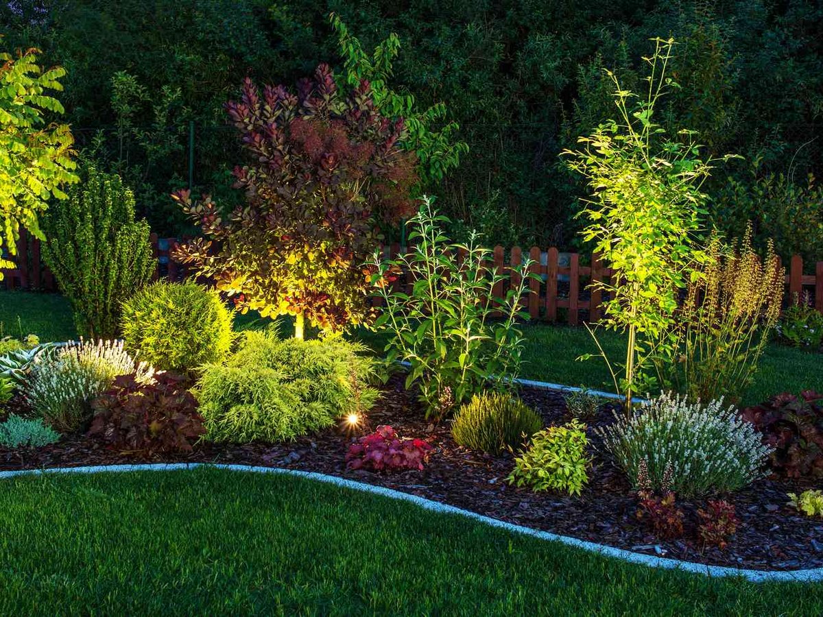 Landscape & Garden Lighting — example of the finished effect